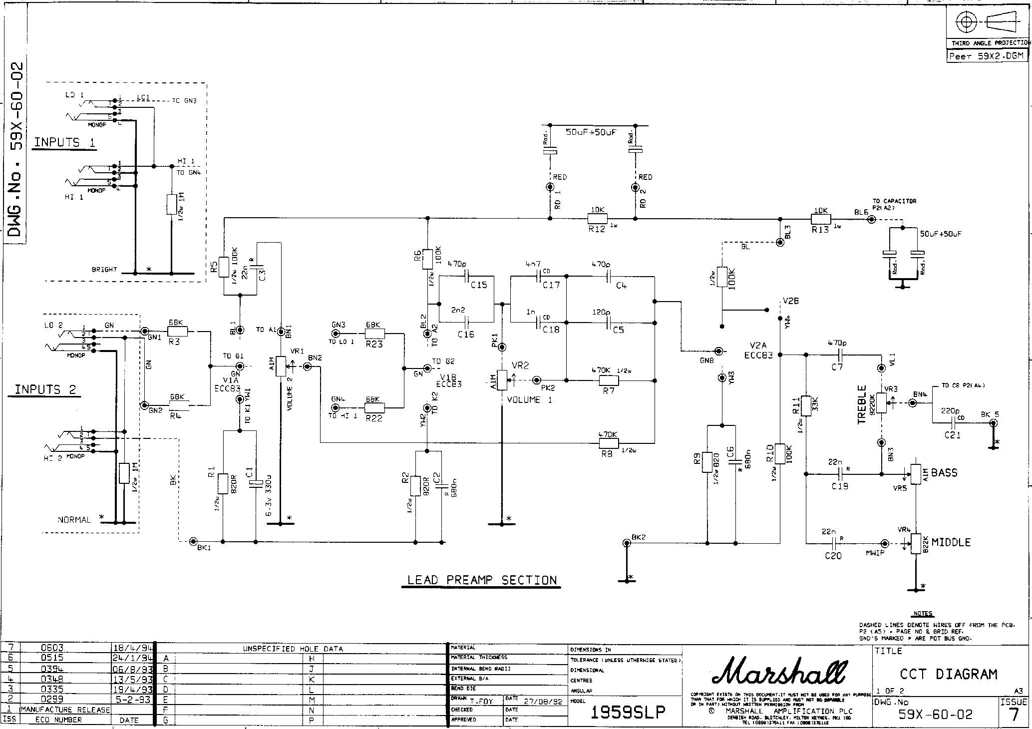 Marshall Schematics
