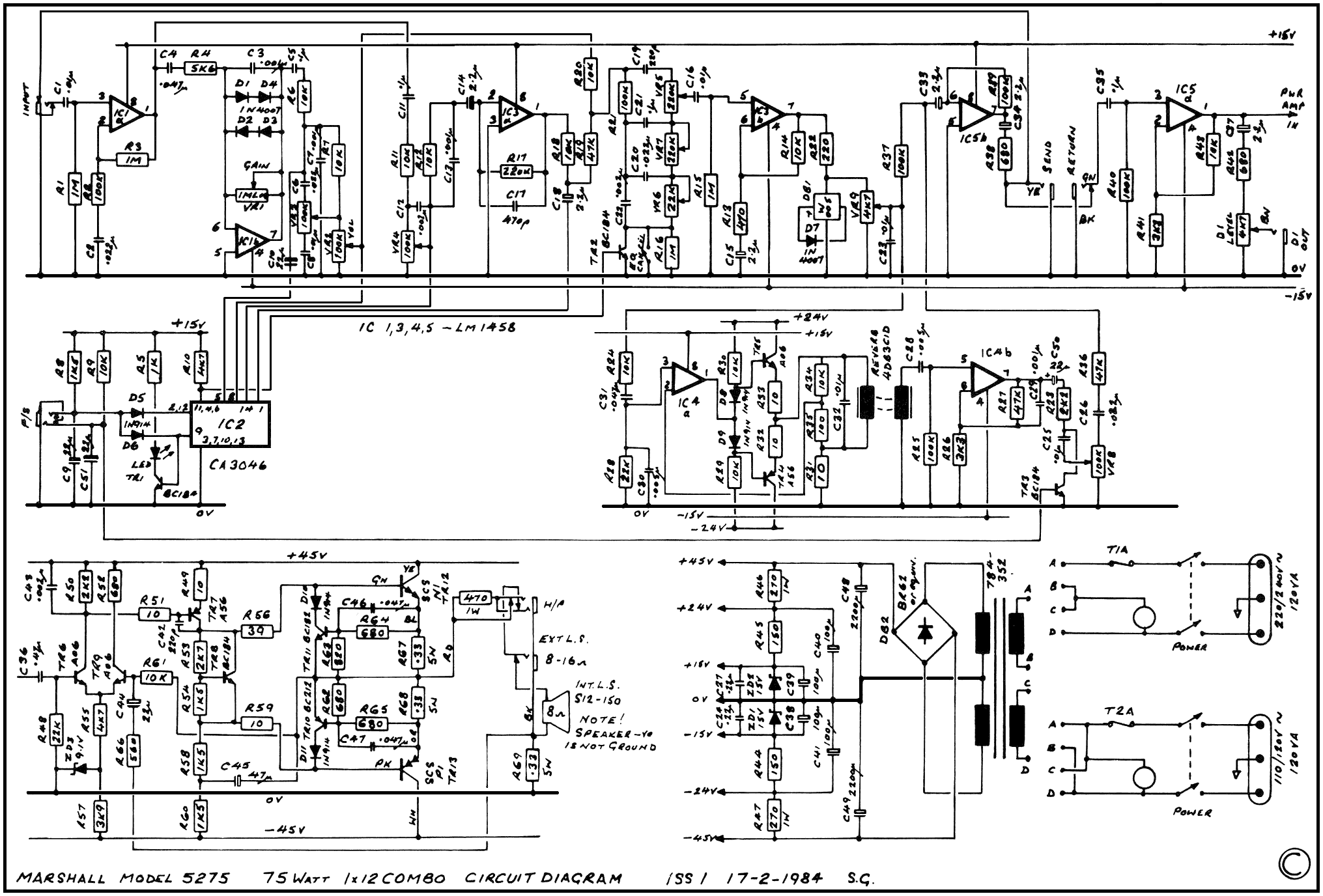 Marshall Schematics
