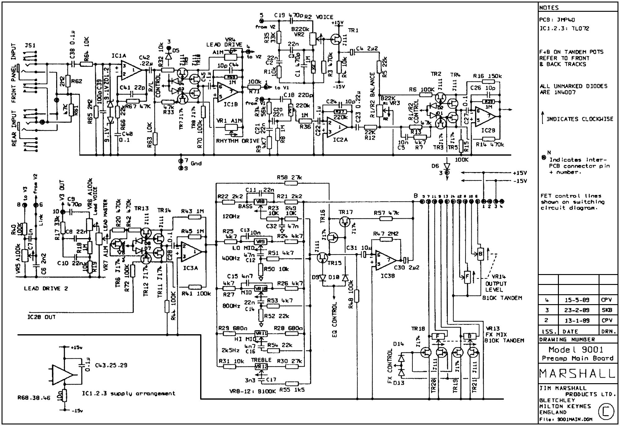 Marshall Schematics